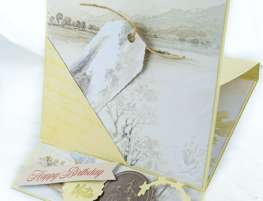Pocket Easel Card with Anet