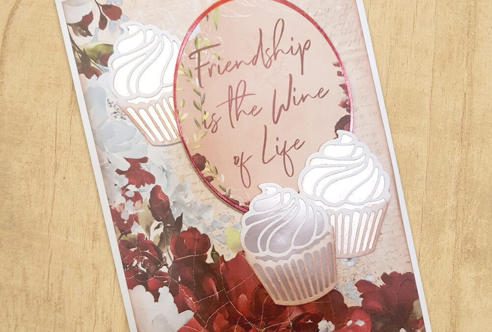 An Easy Cupcake Card with Joanne
