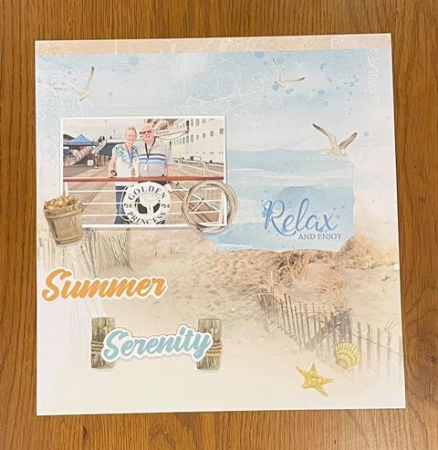 Summer Layout with Cheryl