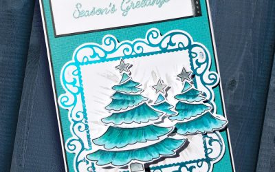 Tiered Tree Card with Kaylee