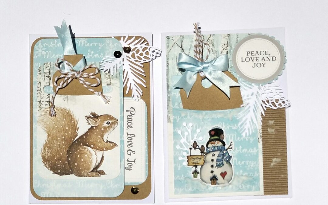 Peace and Love Gift Tag set with Kaylee