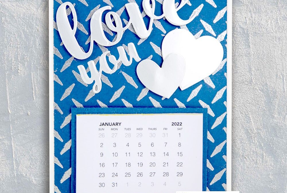 Love You Desk Calendar