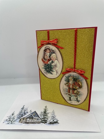 Vintage cards with Cheryl