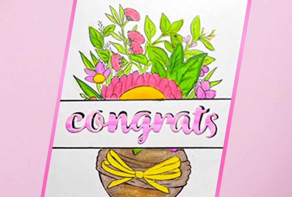 Congratulations card with Cheryl