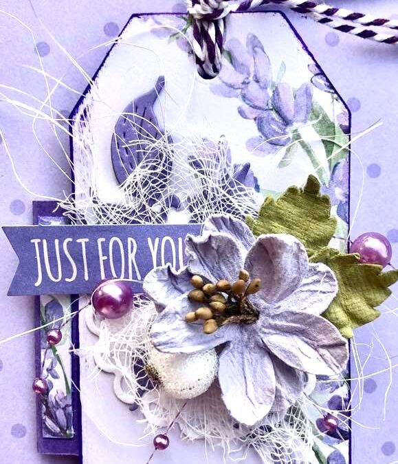 Just for You – Tag card with Michelle