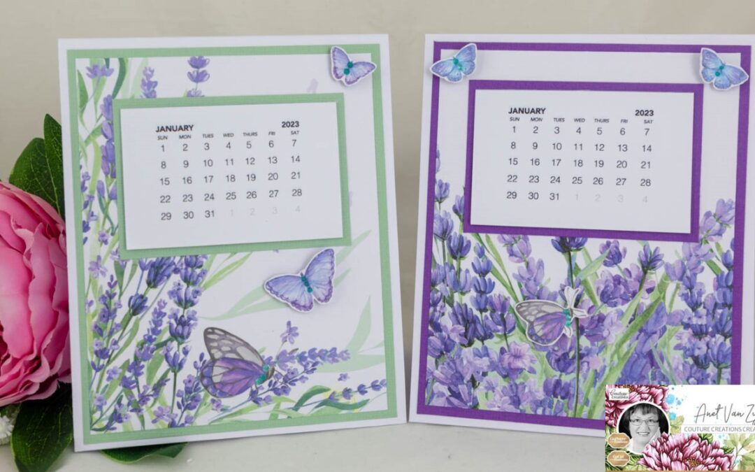 Calendar Cards with Anet