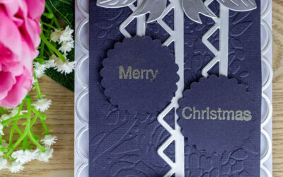 Elegant Christmas card with Anet