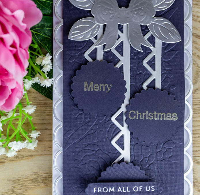 Elegant Christmas card with Anet