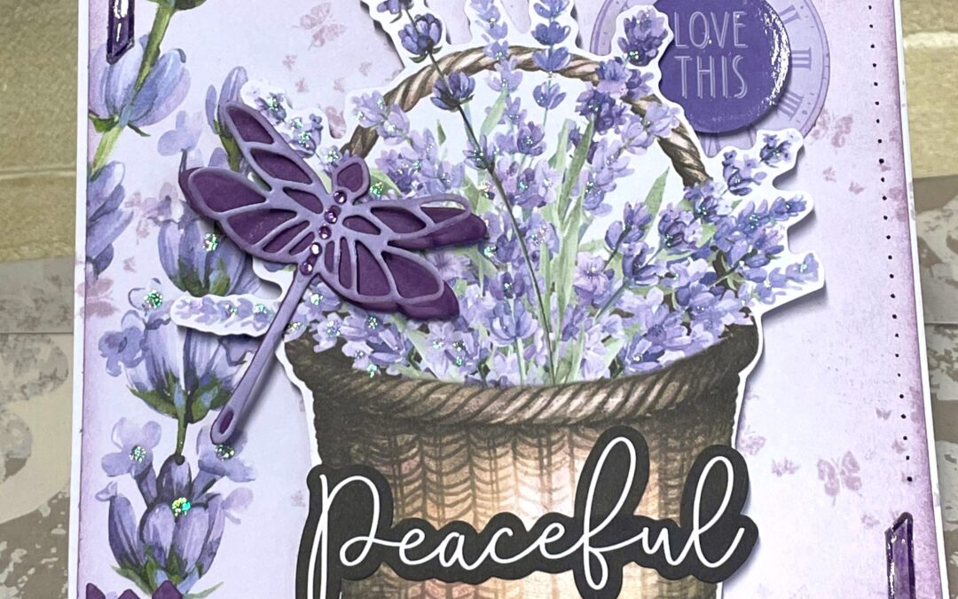 Delightful Peaceful Card with Donna