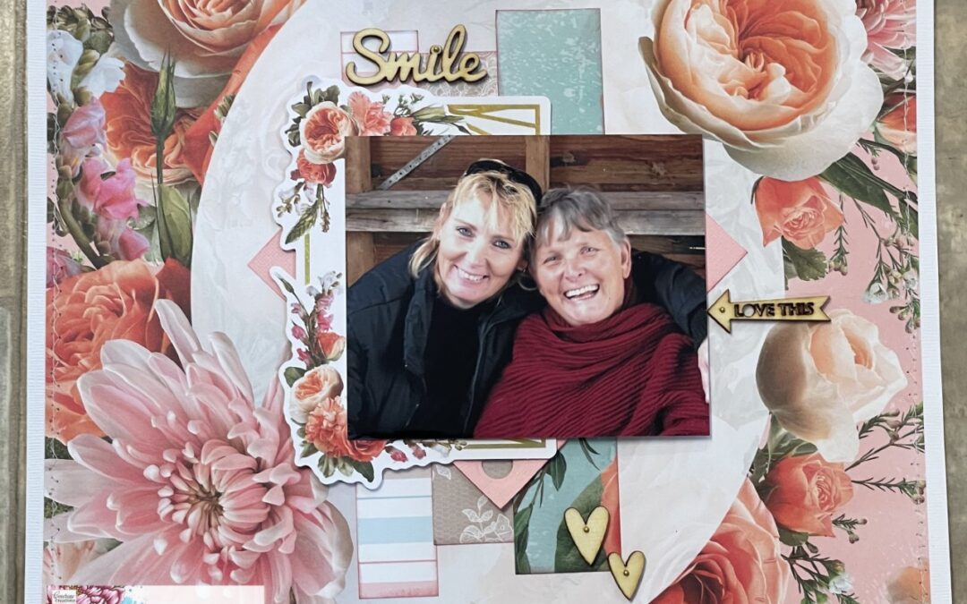 Pretty Smile Layout with Donna