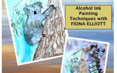 Alcohol Ink Painting Tutorial with Fiona