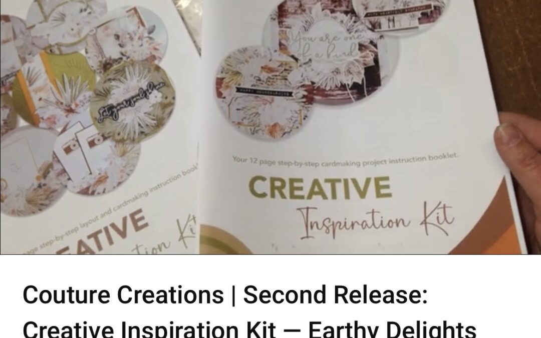 Creative Inspiration Kit Release #2 – Earthy Delights Collection