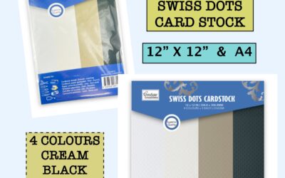 New Product – Swiss Dots Card Stock