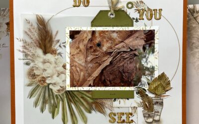 Delightful – What Do You See layout with Donna