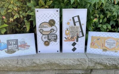 Awesome & Cool Masculine cards with Kerry Collins