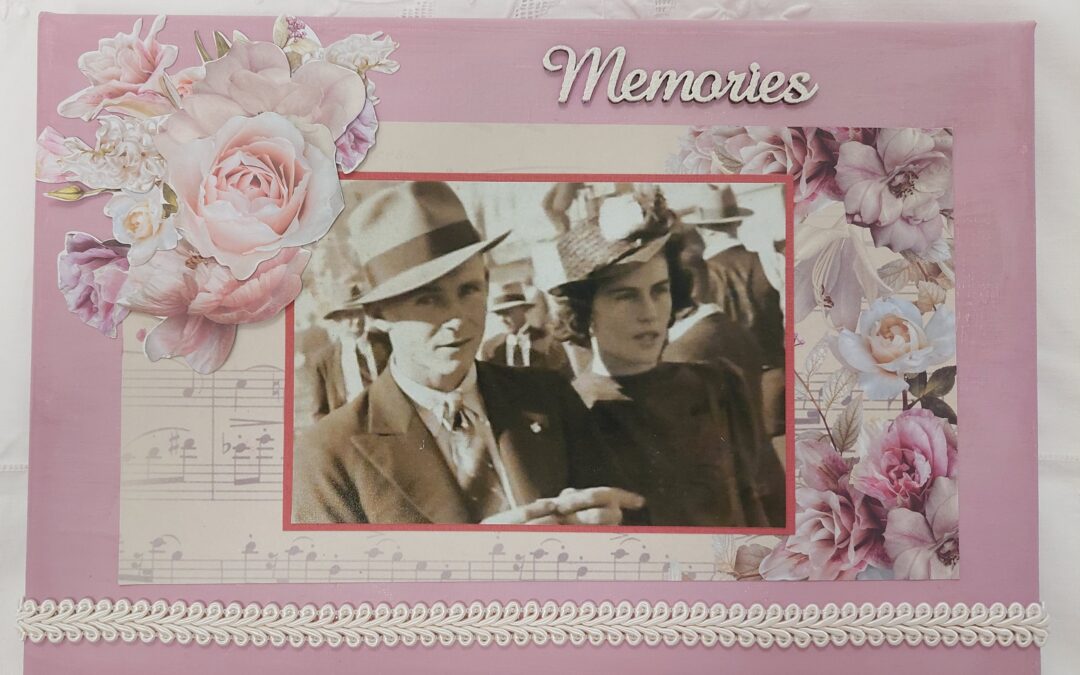 Vintage Memories Canvas with Mary
