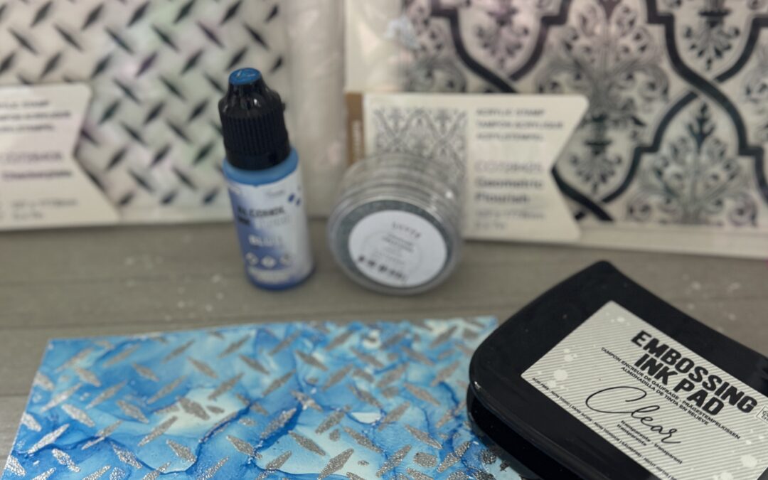 Embossing Powders tutorial with Fiona