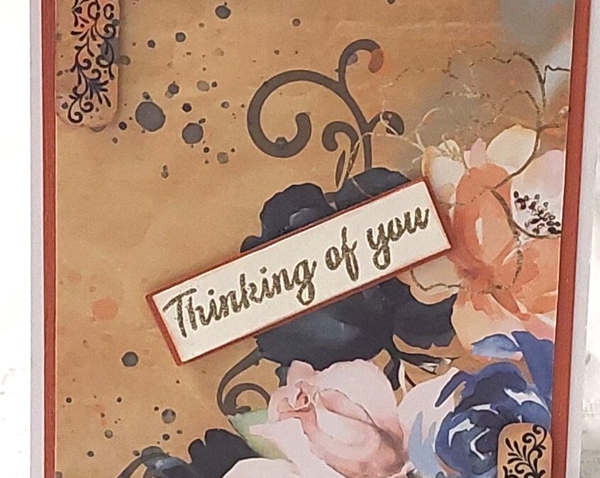 Thinking of You card with Mary